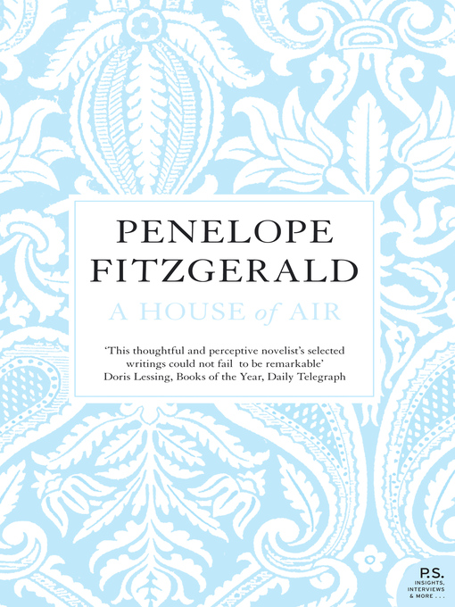 Title details for A House of Air by Penelope Fitzgerald - Wait list
